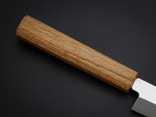 Load image into Gallery viewer, KICHIJI ALL AUS-8 STAINLESS YANAGIBA 240MM OCTAGONAL OAK WOOD HANDLE