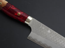 Load image into Gallery viewer, NIGARA SG2 MIGAKI HAMMERED GYUTO 210MM ACRYLIC HANDLE