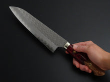 Load image into Gallery viewer, NIGARA SG2 MIGAKI HAMMERED GYUTO 210MM ACRYLIC HANDLE