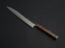 Load image into Gallery viewer, HADO SUMI SHIROGAMI-2 SUJIHIKI 230MM CHERRY BARK WITH OAKWOOD CORE HANDLE**