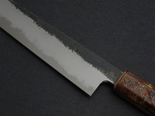 Load image into Gallery viewer, HADO SUMI SHIROGAMI-2 SUJIHIKI 230MM CHERRY BARK WITH OAKWOOD CORE HANDLE**
