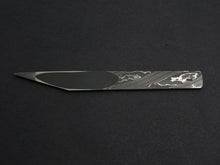 Load image into Gallery viewer, MASUDA YOSHIHIDE SHIROGAMI-2 DAMASCUS KIRIDASHI KNIFE