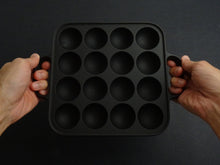 Load image into Gallery viewer, OIGEN CAST IRON 16 HOLES TAKOYAKI PAN*