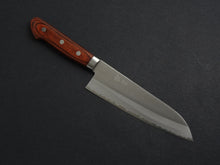 Load image into Gallery viewer, KICHIJI VG-1 GOLD SANMAI SANTOKU 165MM