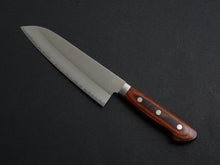 Load image into Gallery viewer, KICHIJI VG-1 GOLD SANMAI SANTOKU 165MM