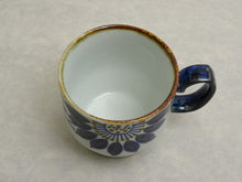 Load image into Gallery viewer, HASAMIYAKI BLUE STACKING MUG CUP