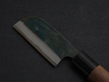 Load image into Gallery viewer, TADAYOSHI CHESTNUT PEELING / PARING KNIFE 75MM KUROUCHI AOGAMI 1 STEEL