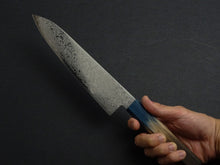 Load image into Gallery viewer, KICHIJI ZAD AUS-10 45 LAYER DAMASCUS GYUTO 210MM OCTAGONAL AKATSUKI (BURNT & DYED)  HANDLE*