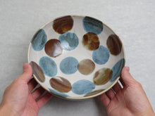 Load image into Gallery viewer, BRUSH BLUE RAMEN BOWL DOT