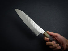 Load image into Gallery viewer, NIGARA SG STRIX CORE, TSUCHIME DAMASCUS CLAD GYUTO 210MM ROSEWOOD OCTAGONAL HANDLE