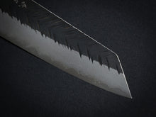 Load image into Gallery viewer, YOSHIMI AOGAMI SUPER KUROUCHI V-HAMMAERED BUNKA 175MM OCTAGONAL ROSEWOOD HANDLE*