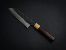 Load image into Gallery viewer, YOSHIMI AOGAMI SUPER KUROUCHI V-HAMMAERED BUNKA 175MM OCTAGONAL ROSEWOOD HANDLE*
