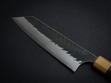 Load image into Gallery viewer, YOSHIMI AOGAMI SUPER KUROUCHI V-HAMMAERED BUNKA 175MM OCTAGONAL ROSEWOOD HANDLE*