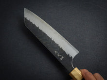 Load image into Gallery viewer, YOSHIMI AOGAMI SUPER KUROUCHI V-HAMMAERED BUNKA 175MM OCTAGONAL ROSEWOOD HANDLE*
