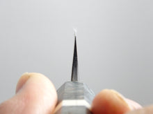 Load image into Gallery viewer, HATSUKOKORO YOROKOBI SLD RAINBOW DAMASCUS KUROUCHI PETTY 150MM BIRCH STABILIZED HANDLE