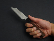 Load image into Gallery viewer, NIGARA AOGAMI SUPER CORE STAINLESS CLAD MIGAKI HAMMERED PARING 95MM