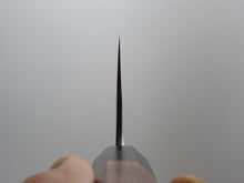 Load image into Gallery viewer, MATSUBARA AOGAMI-2 STAINLESS CLAD NASHIJI HAMMERED NAKIRI 165MM WALNUT HANDLE