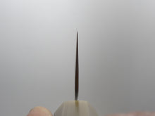 Load image into Gallery viewer, KICHIJI SHIROGAMI-1 / STAINLESS CLAD HAMMERED GYUTO 240MM OCTAGONAL HANDLE