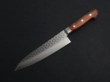 Load image into Gallery viewer, KICHIJI VG-10 33 LAYER HAMMERED DAMASCUS GYUTO 180MM
