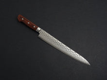 Load image into Gallery viewer, KICHIJI VG-10 33 LAYER HAMMERED DAMASCUS SUJIHIKI 240MM