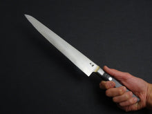 Load image into Gallery viewer, KOGETSU SUJIHIKI 240MM BRASS WELDING BOLSTER