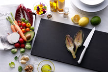 Load image into Gallery viewer, ASAHI PROFESSIONAL RUBBER CUTTING / CHOPPING BOARD (BLACK)