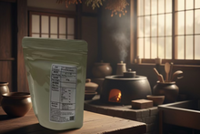Load image into Gallery viewer, HOJICHA POWDER in 50g Pouch / Dark Roasted Green Tea Powder