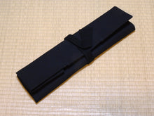 Load image into Gallery viewer, COMO+KATABA HANDMADE CANVAS MEDIUM KNIFE ROLL WITH COTTON STRAP (7POCKETS)