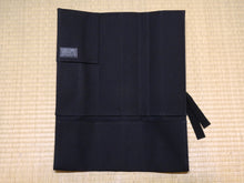 Load image into Gallery viewer, COMO+KATABA HANDMADE CANVAS MEDIUM KNIFE ROLL WITH COTTON STRAP (7POCKETS)