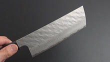 Load and play video in Gallery viewer, NIGARA VG-10 MIGAKI HAMMERED DAMASCUS NAKIRI 140MM*