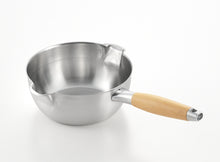 Load image into Gallery viewer, AIKATA STAINLESS YUKIHIRA PAN WITH LID (2 SIZES)**