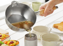 Load image into Gallery viewer, AIKATA STAINLESS YUKIHIRA PAN WITH LID (2 SIZES)**