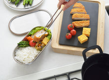 Load image into Gallery viewer, AIKATA BENTO BOX / STAINLESS CONTAINER WITH STOPPER (GRAY)