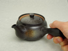Load image into Gallery viewer, KURO BIZEN TEAPOT WITH STAINLESS TEA STRAINER*