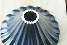 Load image into Gallery viewer, CERAMIC FLARE COFFEE DRIPPER WITH ACACIA WOOD HOLDER**
