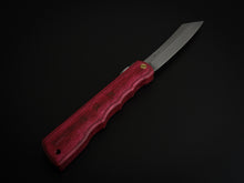 Load image into Gallery viewer, HIGONOKAMI WOODY VG-10 CRAFT KNIFE 110MM BENI