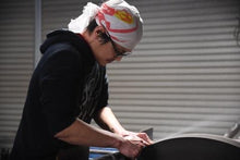 Load image into Gallery viewer, MAKOTO KUROSAKI RYUSEI AOGAMI SUPER GYUTO 210MM ROSEWOOD HANDLE