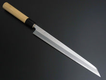 Load image into Gallery viewer, HITOHIRA TANAKA MOSUKE SHIROGAMI-2 KIRITSUKE YANAGIBA 270MM MAGNOLIA WOOD HANDLE