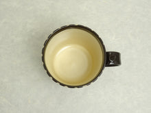 Load image into Gallery viewer, MINOYAKI KURO HAKE TOGUSA MUG CUP