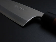 Load image into Gallery viewer, KICHIJI LEFT- HANDED KASUMI DEBA 165MM ROSE WOOD HANDLE