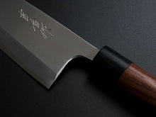 Load image into Gallery viewer, KICHIJI LEFT- HANDED KASUMI DEBA 165MM ROSE WOOD HANDLE