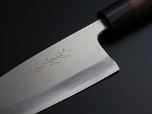 Load image into Gallery viewer, KICHIJI LEFT- HANDED KASUMI DEBA 165MM ROSE WOOD HANDLE