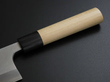 Load image into Gallery viewer, KICHIJI LEFT- HANDED KASUMI DEBA 165MM MAGNOLIA HANDLE*