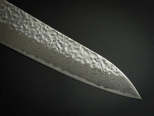 Load image into Gallery viewer, HITOHIRA AUS-10 HAMMERED DAMASCUS GYUTO 240MM CHERRY WOOD HANDLE*