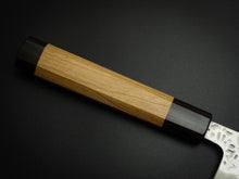 Load image into Gallery viewer, HITOHIRA AUS-10 HAMMERED DAMASCUS GYUTO 240MM CHERRY WOOD HANDLE*