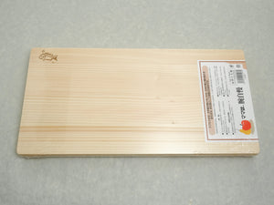 ALASKA HINOKI CHOPPING BOARD WITH BRANDING MARKS 48 x 24 x 3cm