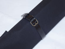 Load image into Gallery viewer, COMO+KATABA HANDMADE HIGH QUALITY CANVAS KNIFE ROLL WITH SINGLE LEATHER FITTINGS*