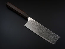 Load image into Gallery viewer, HITOHIRA NICKEL DAMASCUS NAKIRI 165MM TAGAYASAN HANDLE