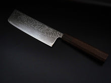 Load image into Gallery viewer, HITOHIRA NICKEL DAMASCUS NAKIRI 165MM TAGAYASAN HANDLE