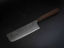 Load image into Gallery viewer, HITOHIRA NICKEL DAMASCUS NAKIRI 165MM TAGAYASAN HANDLE